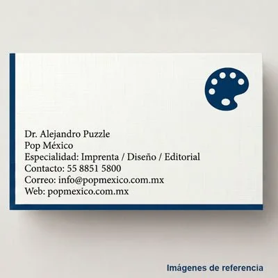 Referencia visual: Tarjeta con textura tipo tela